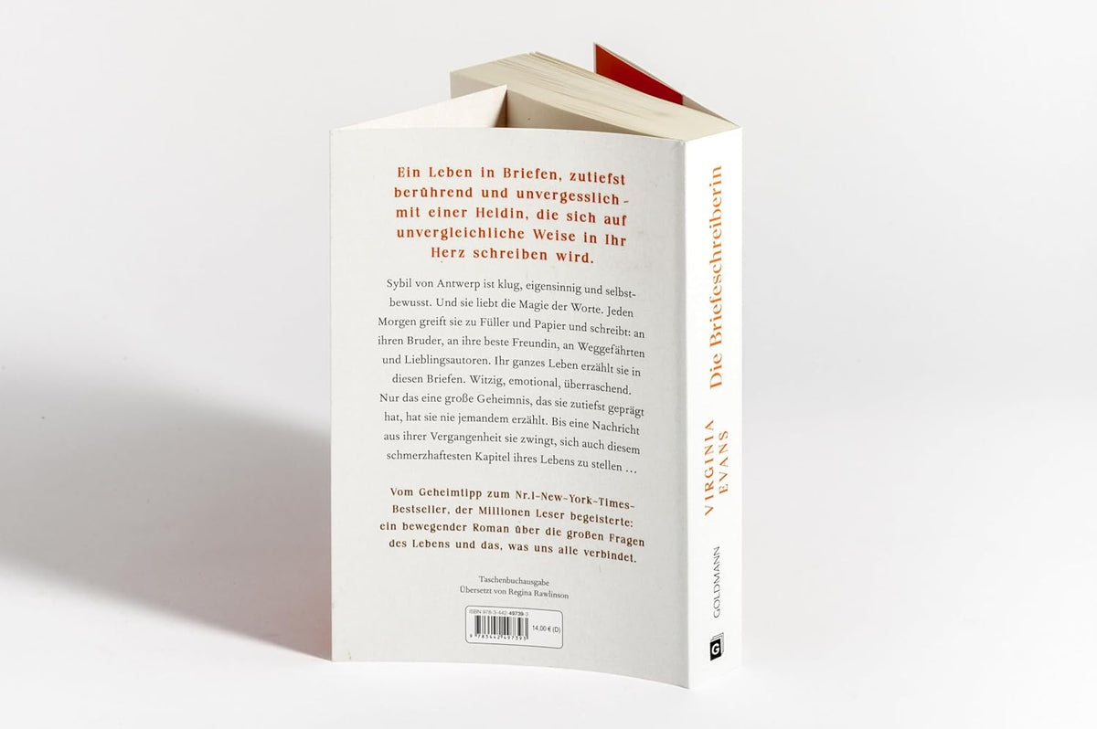 Die Briefeschreiberin: Roman - Der gefeierte Nr.1-Bestseller der New York Times jetzt erstmals im Taschenbuch - ausgezeichnet mit dem „Women’s Prize for Fiction“