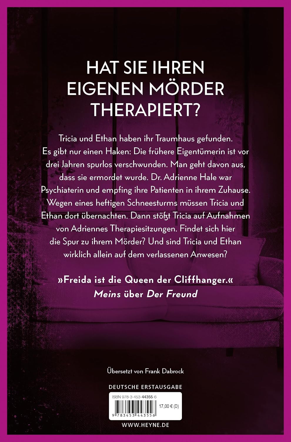 Die Psychiaterin – Wurde ihr der Job zum Verhängnis?: Thriller - Der neue Psychothriller und Nr. 1 SPIEGEL-Bestseller der aktuell erfolgreichsten Spannungsautorin!