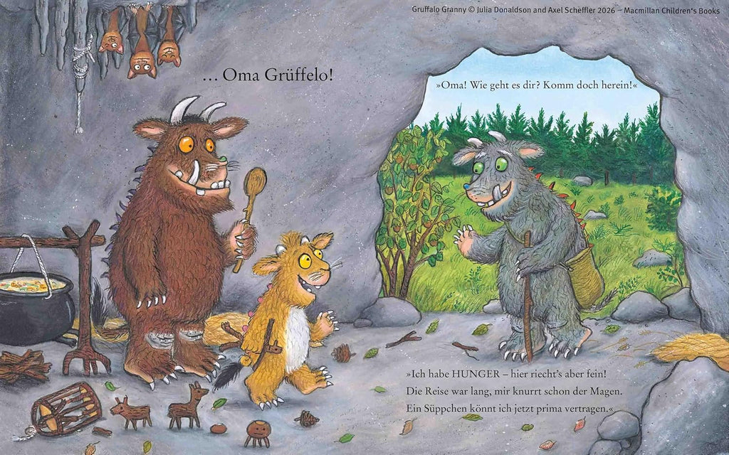 Die Grüffelo-Oma: Ein Bilderbuch aus der Grüffelo-Welt | Die lang ersehnte Fortsetzung des Bilderbuchklassikers zum Vorlesen ab 4 Jahren
